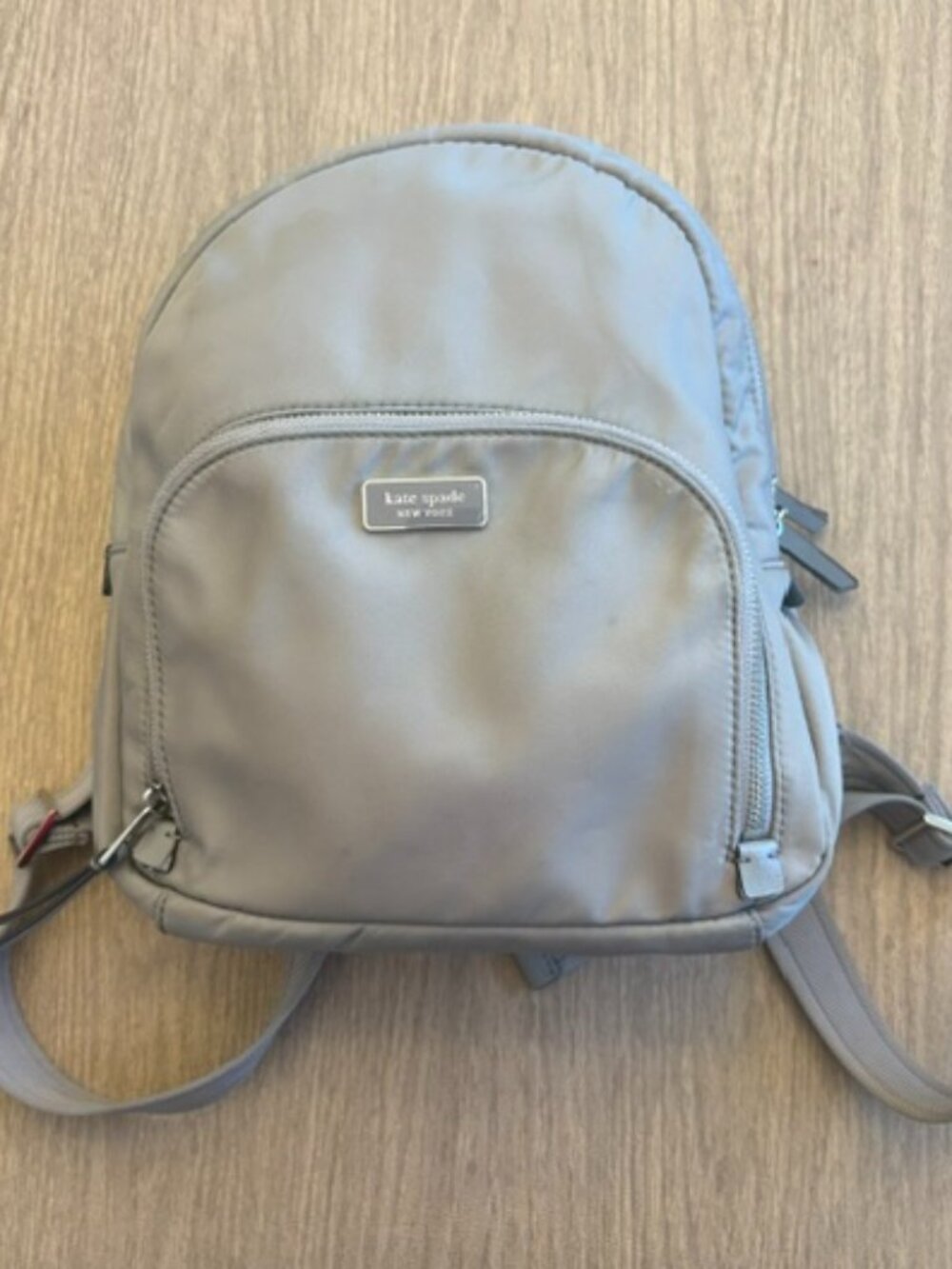 Kate Spade Dawn Soft Taupe Nylon Backpack
